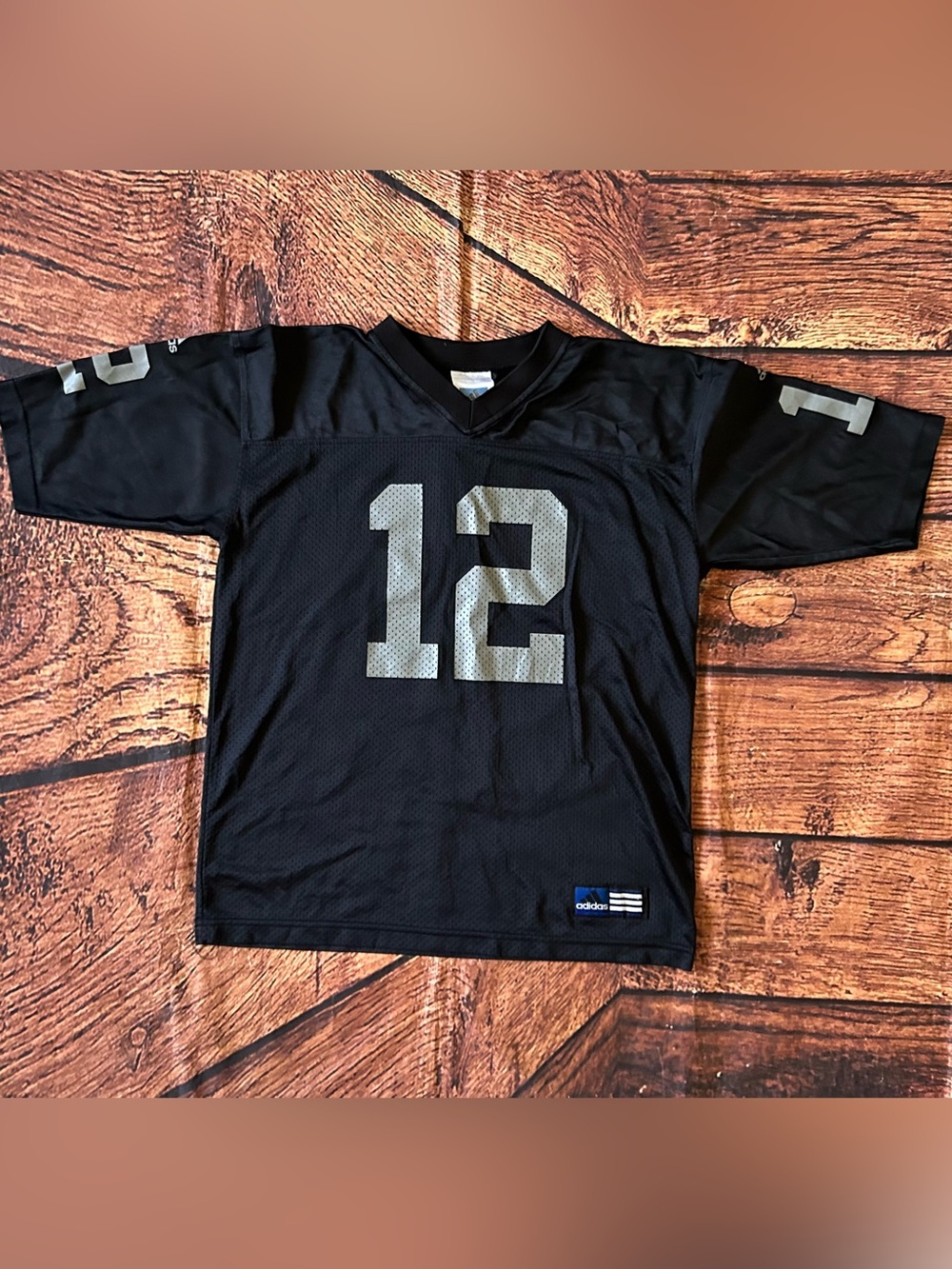 Vintage Y2K Adidas Oakland Raiders #12 Rich Gannon‎ Jersey - Youth L/XL (14-16)⁠